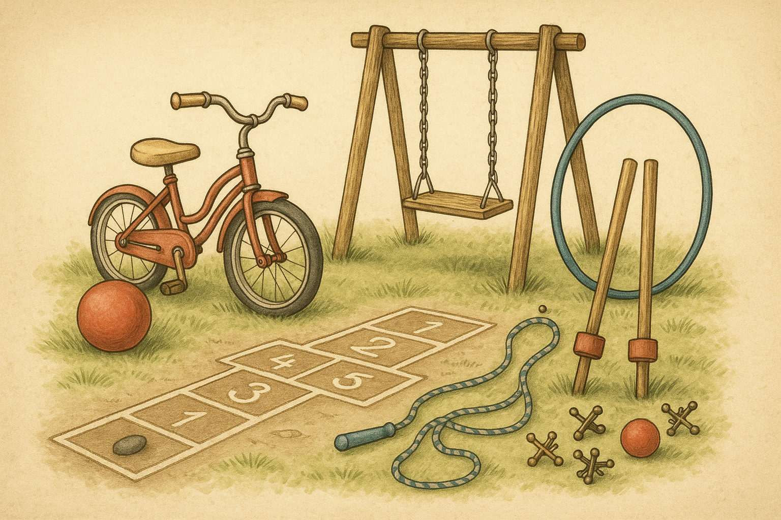 Uteleker fra 1945-1965 i Olderdalen. – Olderdalen, bygda vår, image size:1536x1024